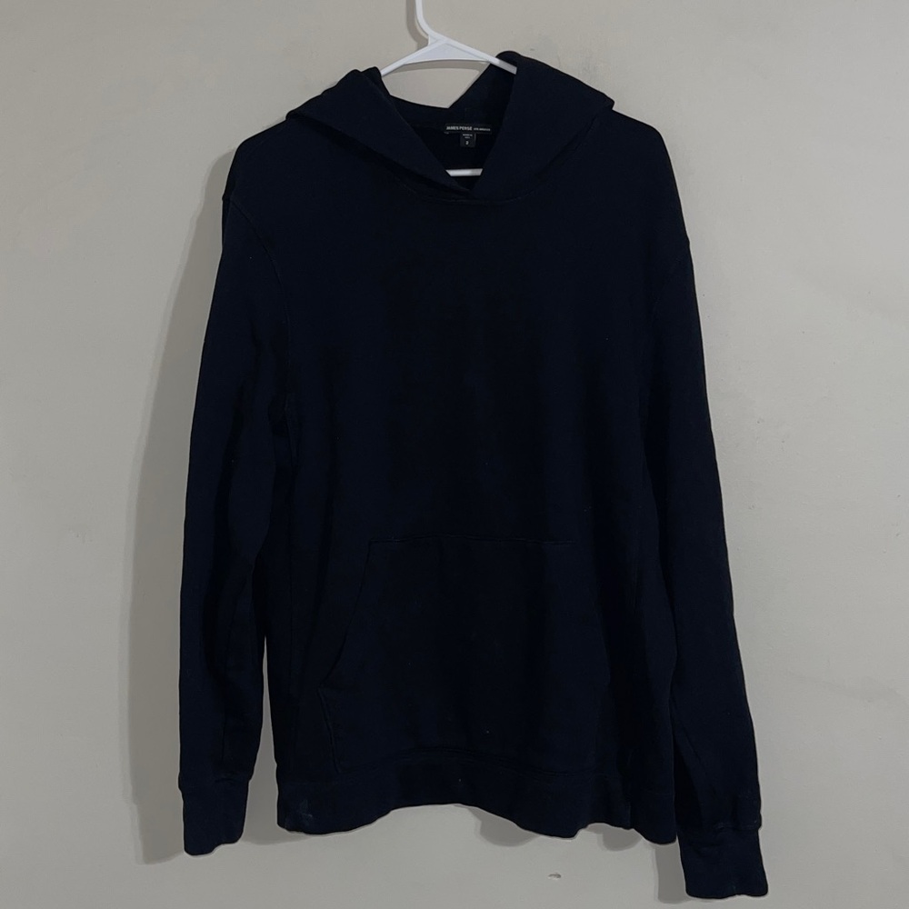 James Perse Los Angeles Live Nation black hooded sweatshirt Medium